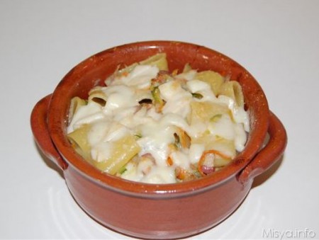 Penne alla provola affumicata e spek